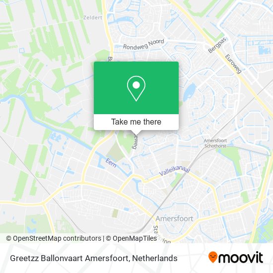 Greetzz Ballonvaart Amersfoort map