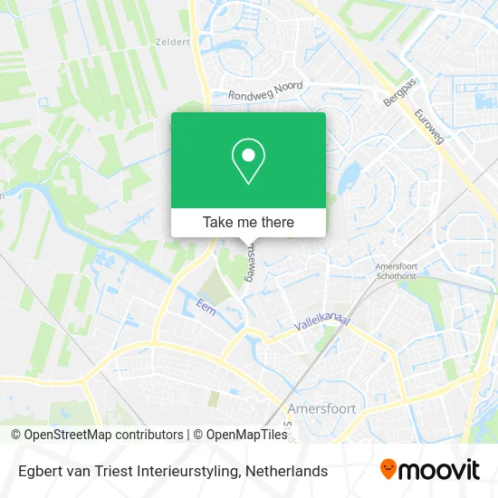 Egbert van Triest Interieurstyling map