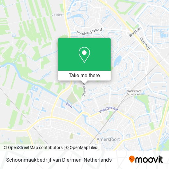 Schoonmaakbedrijf van Diermen Karte