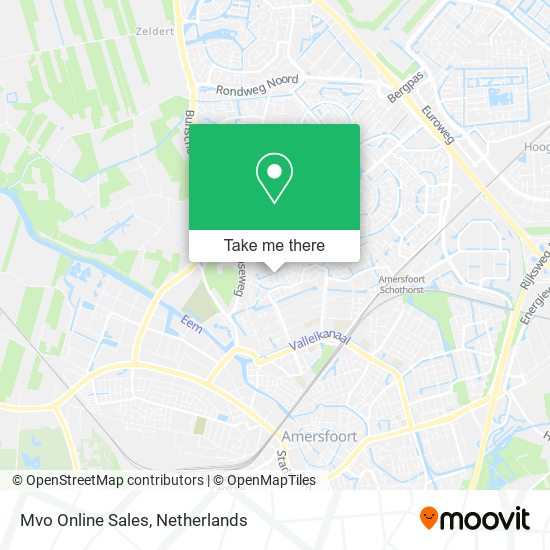 Mvo Online Sales map