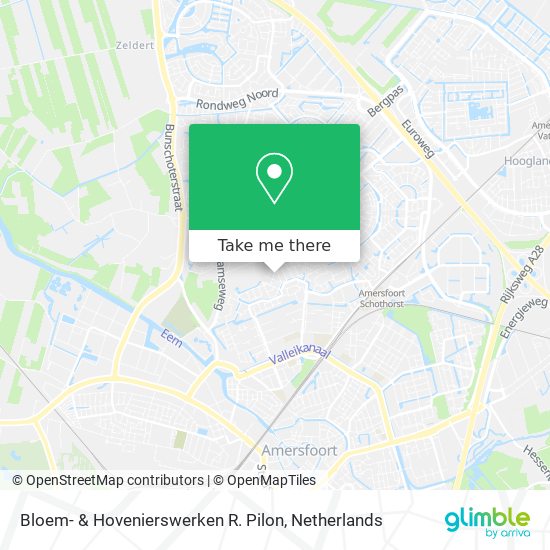 Bloem- & Hovenierswerken R. Pilon Karte