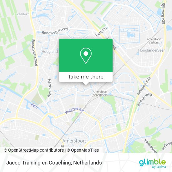 Jacco Training en Coaching Karte