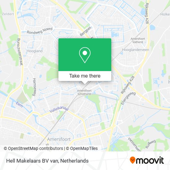 Hell Makelaars BV van map