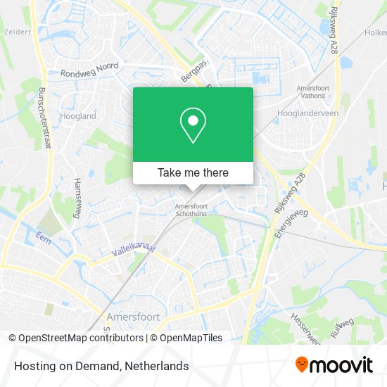 Hosting on Demand map