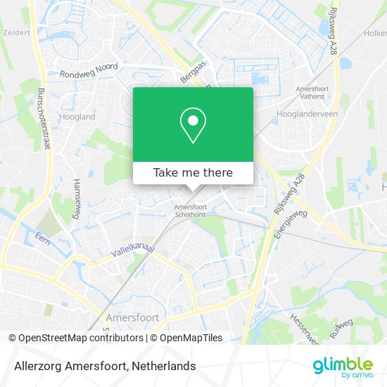 Allerzorg Amersfoort map