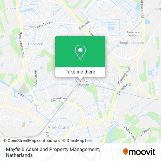 Mayfield Asset and Property Management map