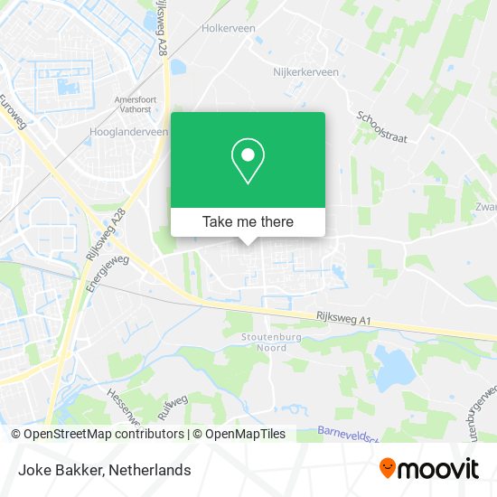 Joke Bakker map