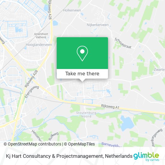 Kj Hart Consultancy & Projectmanagement map