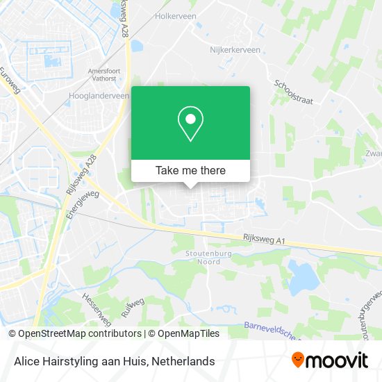 Alice Hairstyling aan Huis map