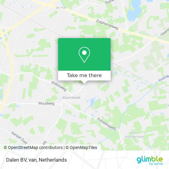 Dalen BV, van Karte