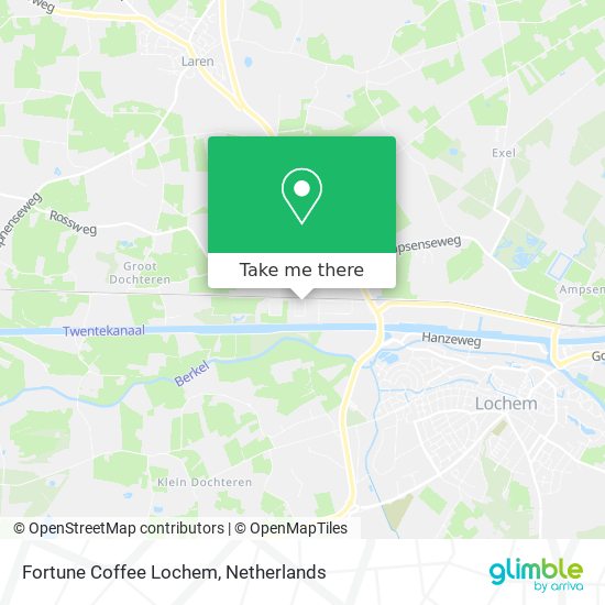 Fortune Coffee Lochem map