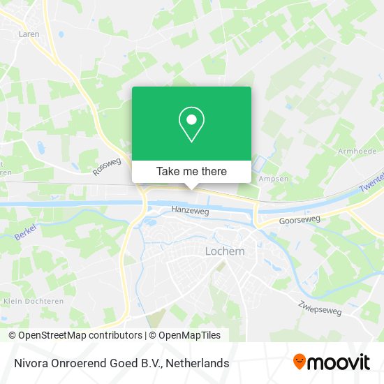 Nivora Onroerend Goed B.V. map