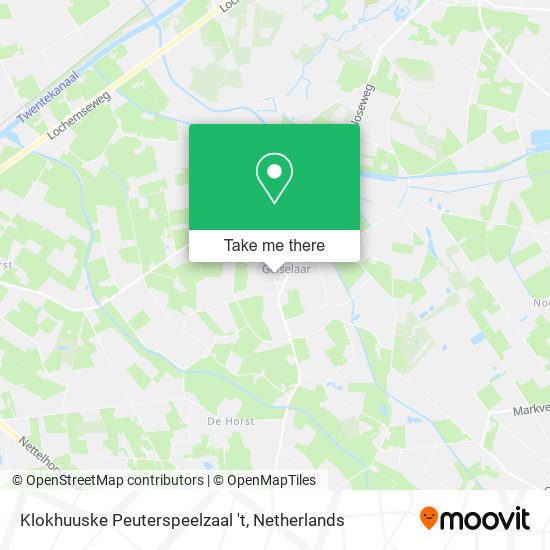 Klokhuuske Peuterspeelzaal 't map