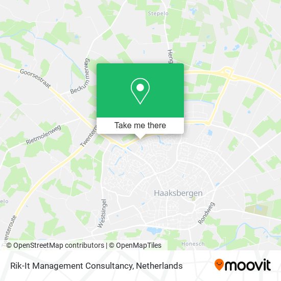 Rik-It Management Consultancy map