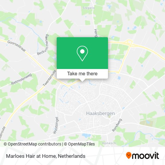 Marloes Hair at Home map