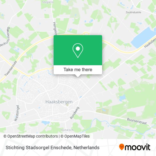 Stichting Stadsorgel Enschede Karte