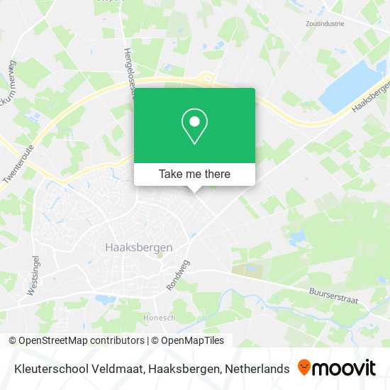 Kleuterschool Veldmaat, Haaksbergen map