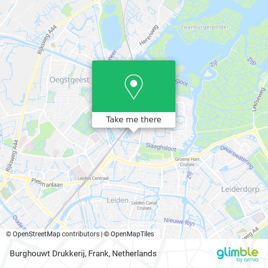 Burghouwt Drukkerij, Frank map