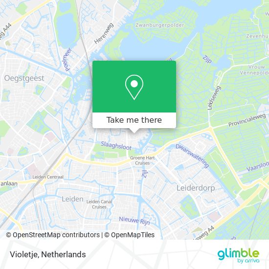 Violetje map