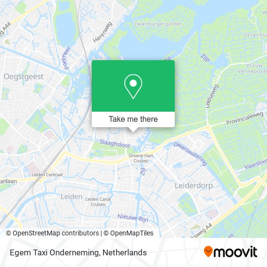 Egem Taxi Onderneming map