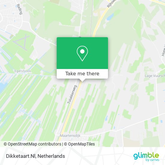 Dikketaart.Nl Karte