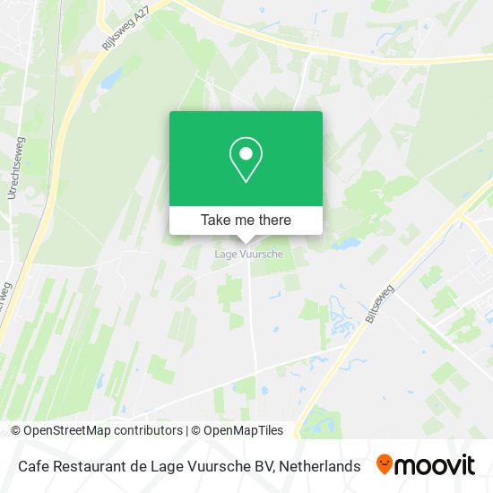 Cafe Restaurant de Lage Vuursche BV map