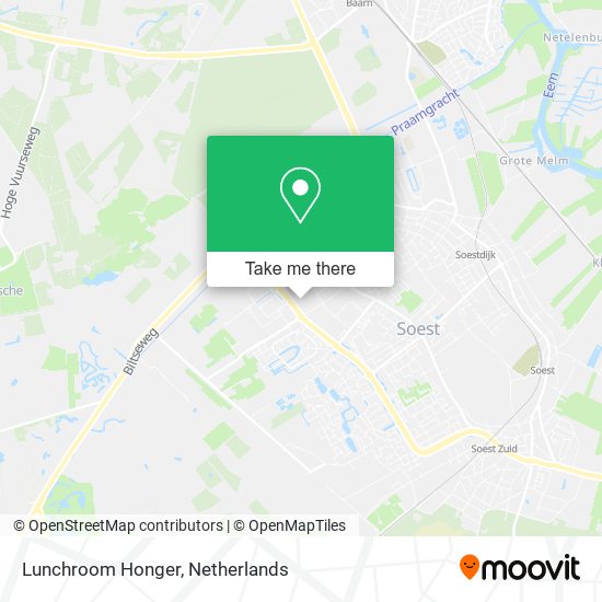 Lunchroom Honger map