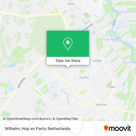 Wilhelm, Hop en Partn map