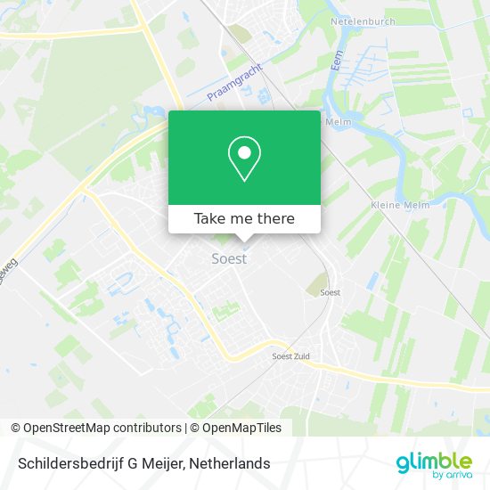 Schildersbedrijf G Meijer Karte