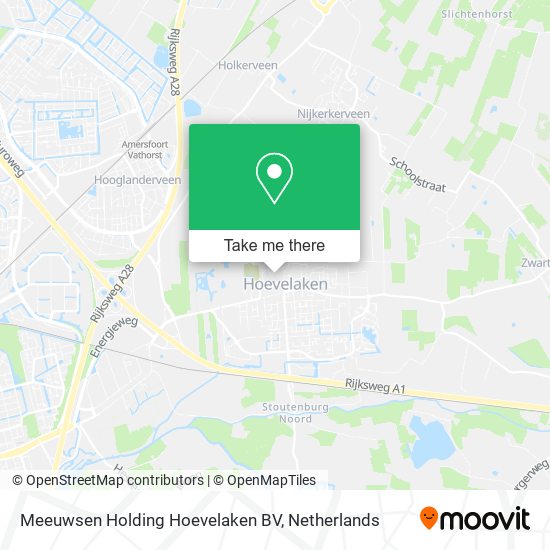 Meeuwsen Holding Hoevelaken BV map