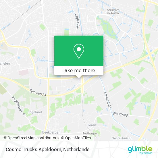 Cosmo Trucks Apeldoorn Karte