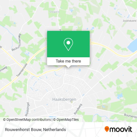 Rouwenhorst Bouw Karte