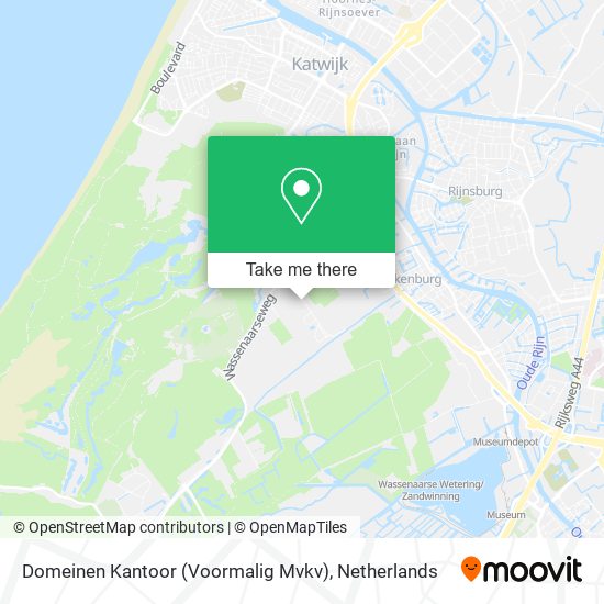 Domeinen Kantoor (Voormalig Mvkv) Karte