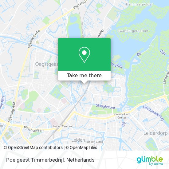 Poelgeest Timmerbedrijf map