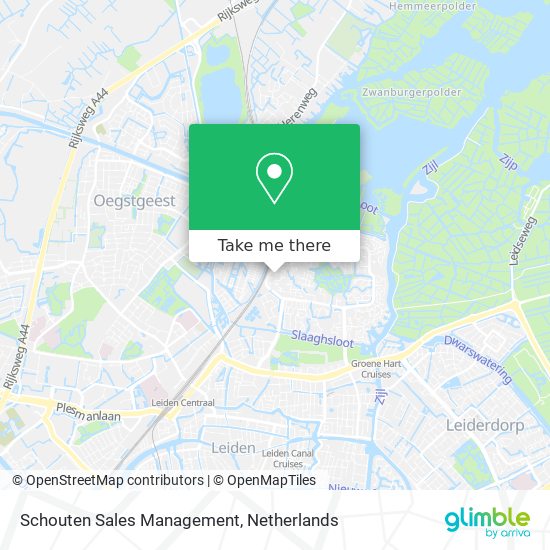 Schouten Sales Management map