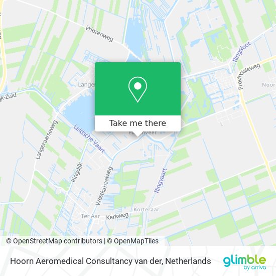 Hoorn Aeromedical Consultancy van der map