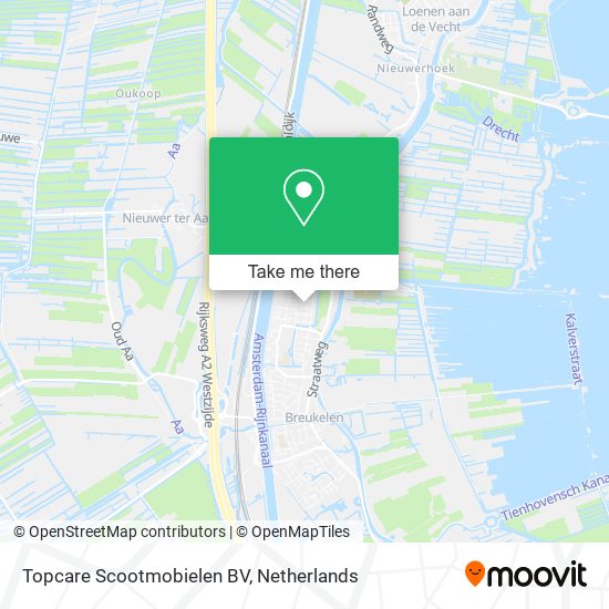 Topcare Scootmobielen BV map