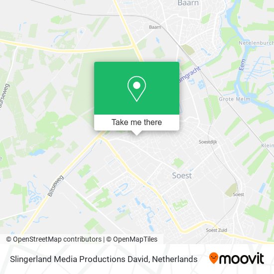 Slingerland Media Productions David map