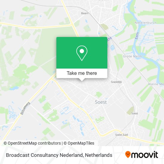 Broadcast Consultancy Nederland Karte