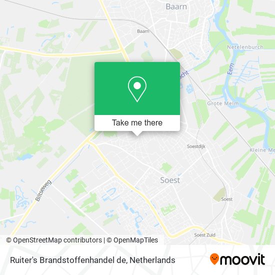 Ruiter's Brandstoffenhandel de map
