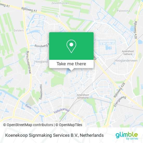 Koenekoop Signmaking Services B.V. map