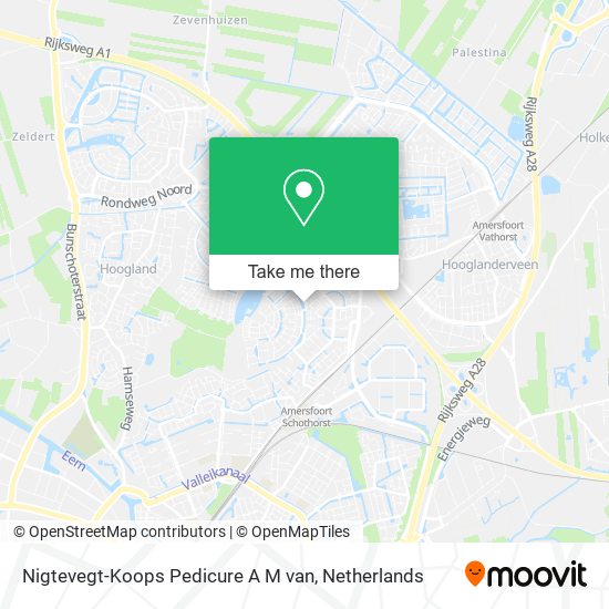 Nigtevegt-Koops Pedicure A M van map