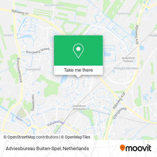 Adviesbureau Buiten-Spel map