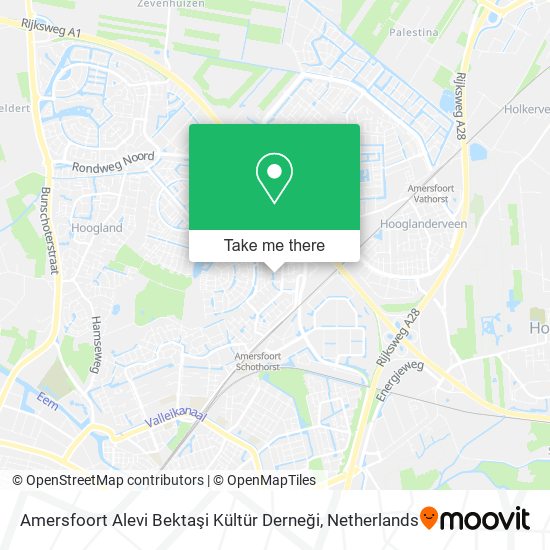 Amersfoort Alevi Bektaşi Kültür Derneği map