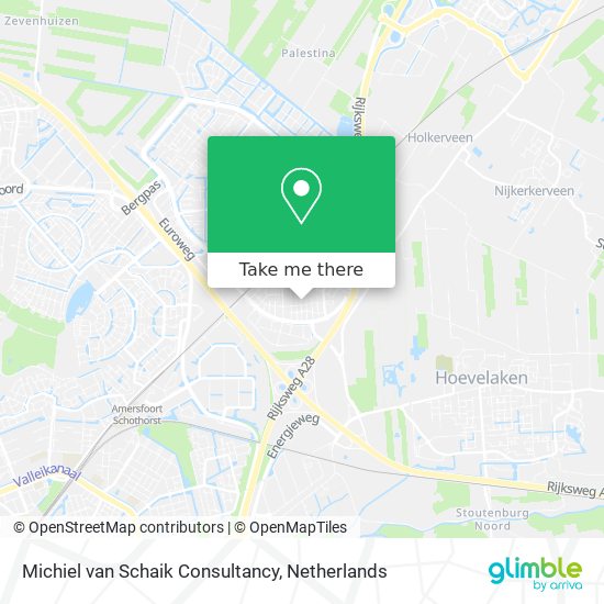 Michiel van Schaik Consultancy map