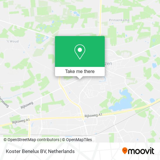 Koster Benelux BV map