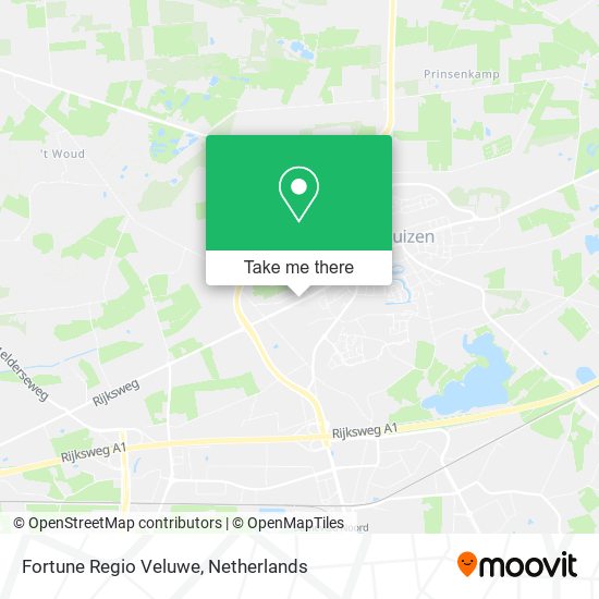 Fortune Regio Veluwe map