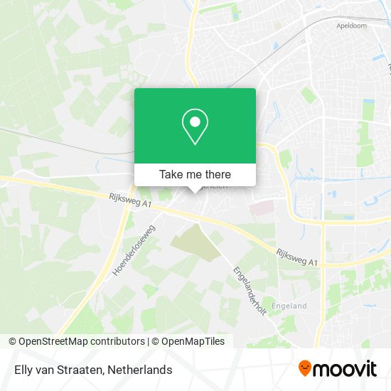 Elly van Straaten map