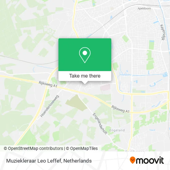Muziekleraar Leo Leffef Karte