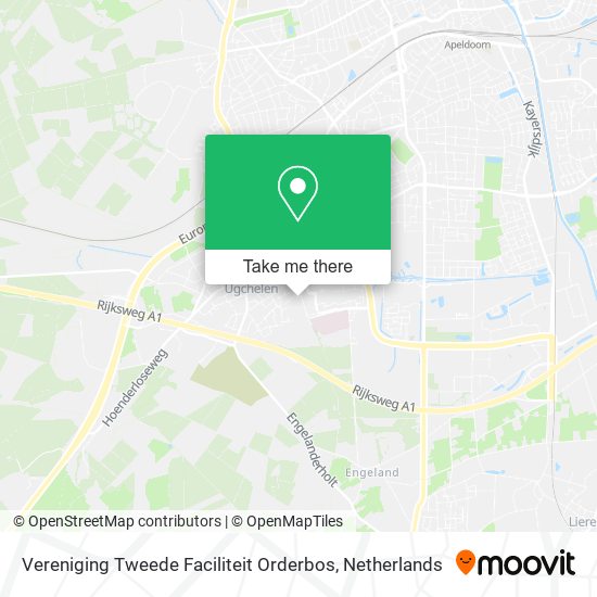 Vereniging Tweede Faciliteit Orderbos Karte